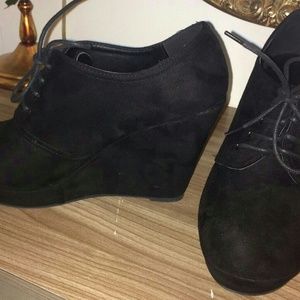 Torrid Wedge Bootie in Black 11W